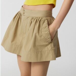 BDG Tan Mini Skirt